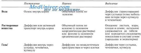 транспортные вещества