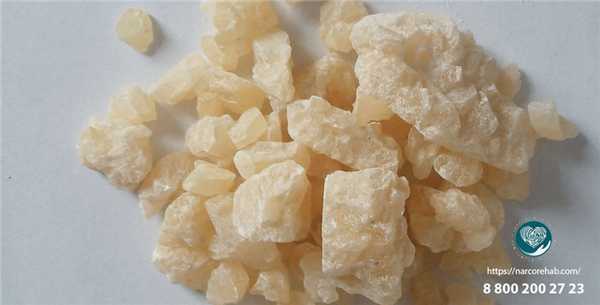 Альфа-ПВП в кристаллах