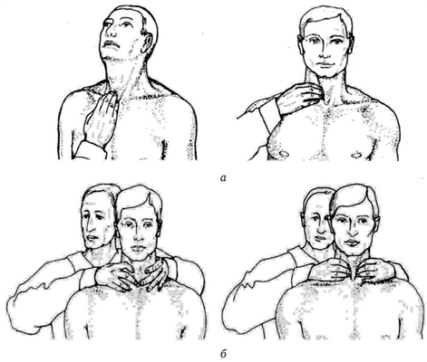 Методы пальпации щитовидной железы