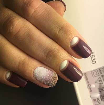 лунный маникюр