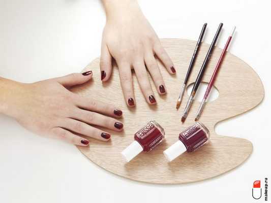 маникюр омбре