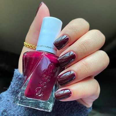 вишневый гель-лак