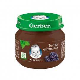 Фруктовое пюре Gerber Чернослив