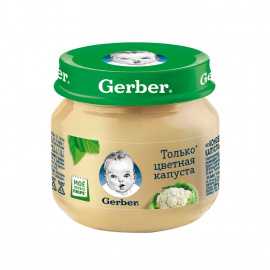 Овощное пюре Gerber Цветная капуста