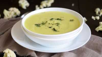 подача суп-пюре