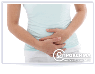 Острый парапроктит проявляется болью в животе