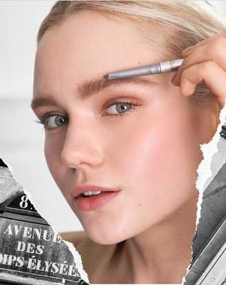 дорисуйте брови карандашом