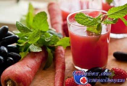 польза фреша - свежевыжатого сока