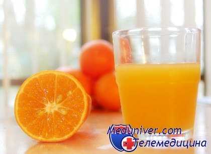 польза фреша - свежевыжатого сока