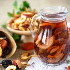 Компот из сушеных груш