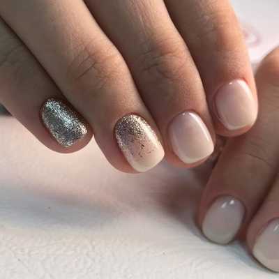 нежный маникюр