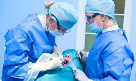 Фото оперативного вмешательства