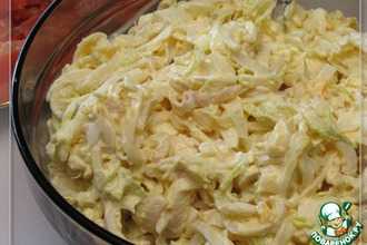 Рецепт: Салат с кальмарами Угадай-ка