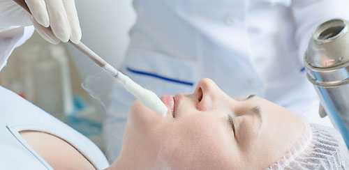 Криомассаж лица