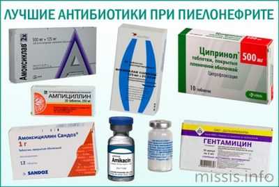 Антибиотики при болезнях почек