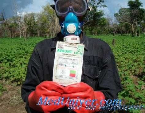 отравление ядохимикатами в сельском хозяйстве