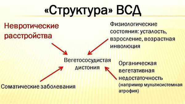 Факторы появления ВСД