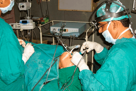 Лечение рака миндалин