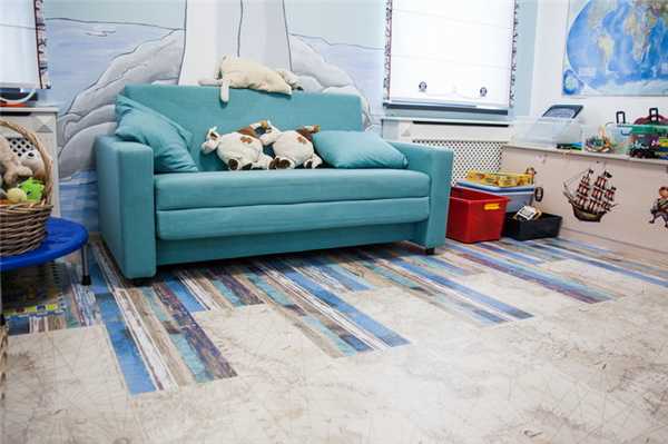 Пробковый пол с фотопечатью Коркстайл