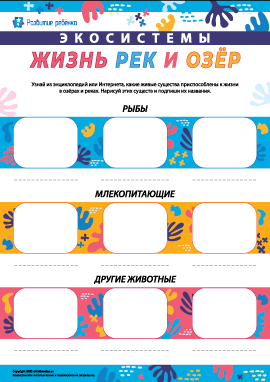 Экосистемы: жизнь рек и озер
