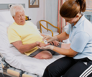 Массаж культи