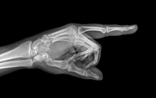 Снимок пальца