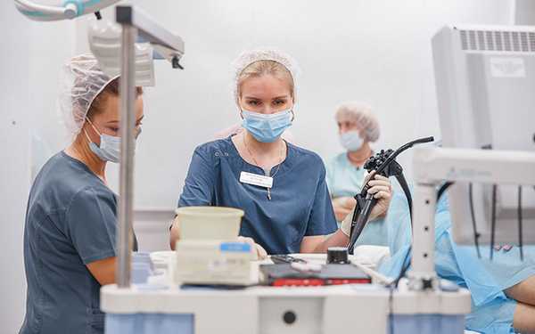 Проведение эндоскопического исследования в Евроонко