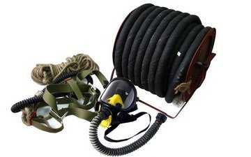 Шланговый противогаз ПШ-20РВ (барабан) (ПВХ)