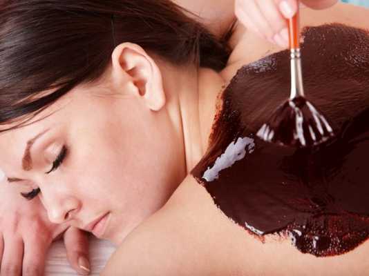 шоколадное обертывание