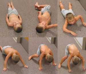 Вставание лесенкой