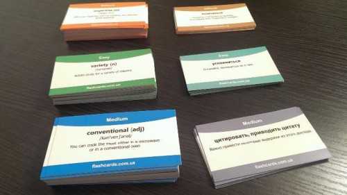 флеш-карточки