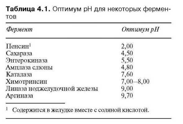 Факторы, влияющие на скорость ферментативных реакций