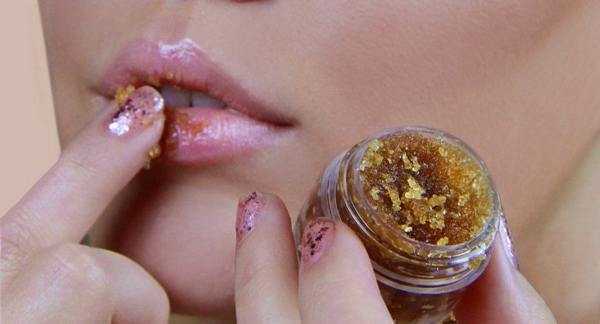 скраб для лица из меда и сахара