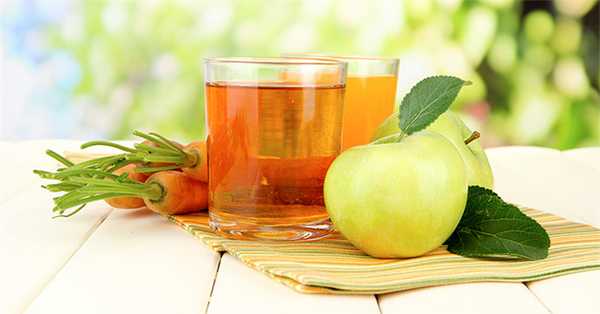 Яблочный сок с морковью