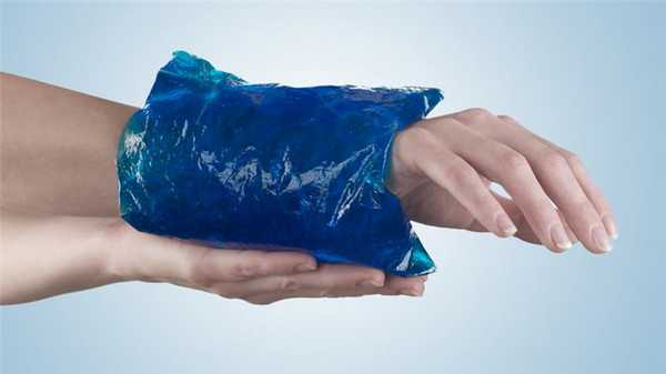 лед при ушибе