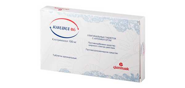 Кандид-В6. Фото: Glenmark Pharmaceuticals Ltd.