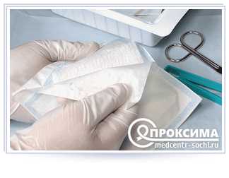 Методика наложения повязки при гнойных поражениях кожи