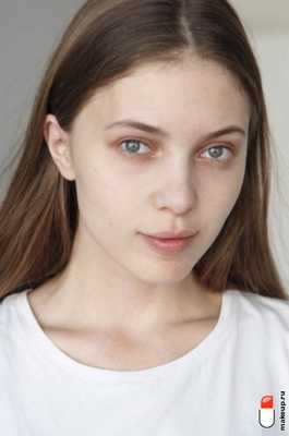 модель с чистой кожей