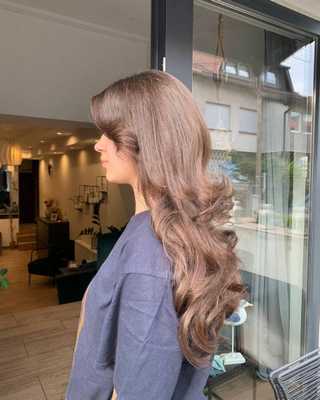 длинные локоны