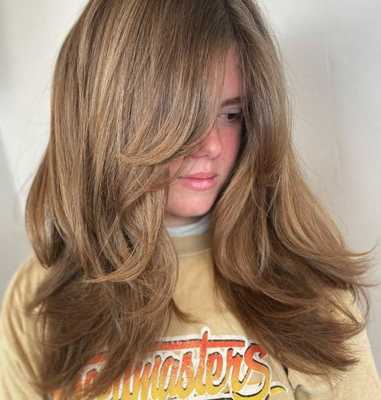 укладка феном