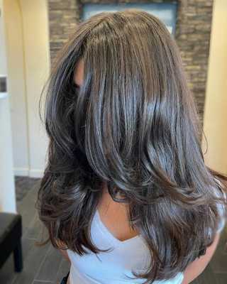 укладка брашинг