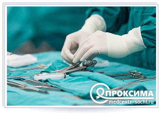 Вскрытие и дренирование лигатурного свища