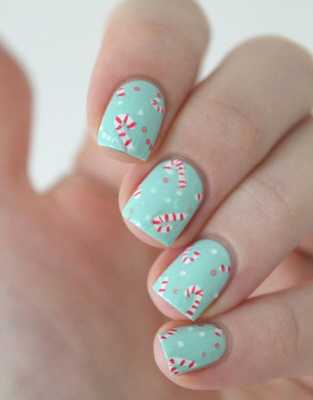 Зимний маникюр: новогодний маникюр и зимний маникюр своими руками, фото, пошаговые инструкции