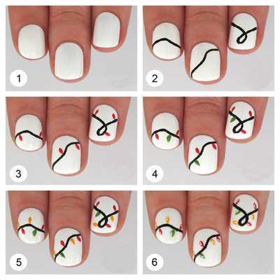 Зимний маникюр: новогодний маникюр и зимний маникюр своими руками, фото, пошаговые инструкции