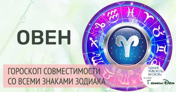 Совместимость знака Овен