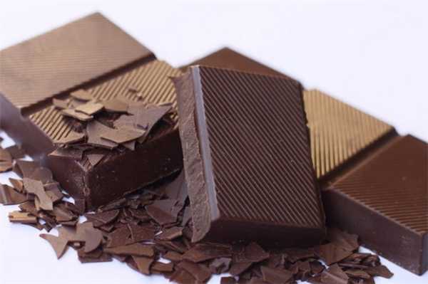 Дольки шоколадной плитки