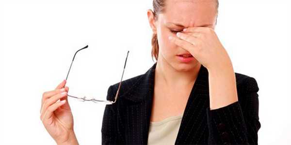 усталость, покраснения, головные боли