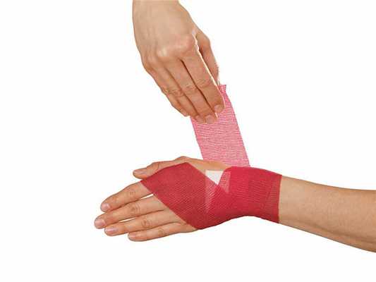 фиксирующая повязка на запястье
