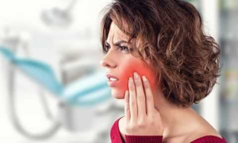 Боль при остеомиелите нижней челюсти
