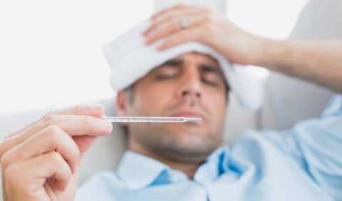 Повышение температуры тела у пациентов с остеомиелитом